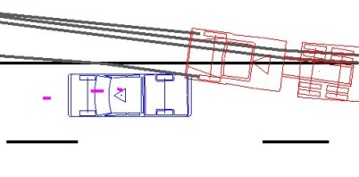 CAD drawing roadway 2